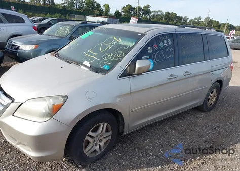 2007 Honda Odyssey Ex-L z USA, uszkodzony, nr VIN 5FNRL38697B406850